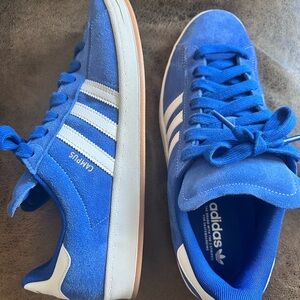 Adidas Campus Blue Suede Sneakers